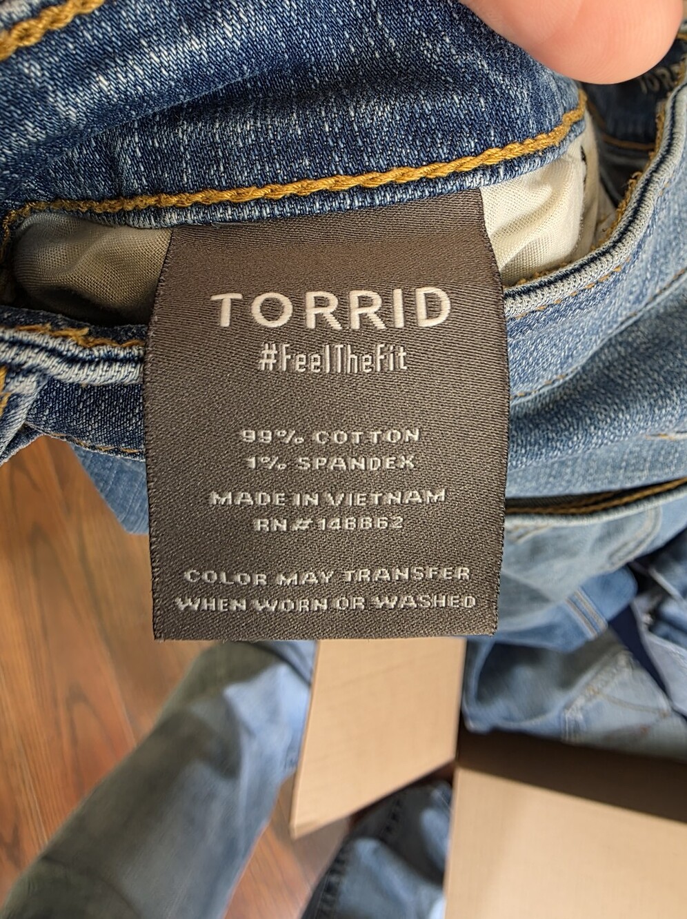 Torrid Denim Shorts Size 16 - Picture 4 of 4